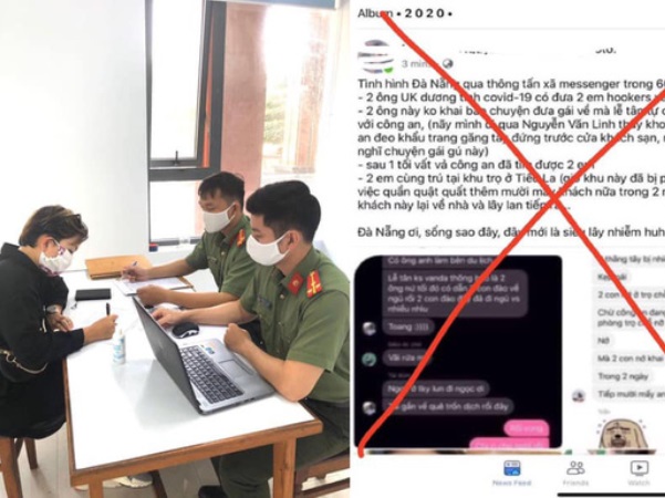 Bịa tin 2 du khách Anh lây dịch cho 2 cô gái 'bán dâm' ở Đà Nẵng, người phụ nữ bị phạt 10 triệu đồng
