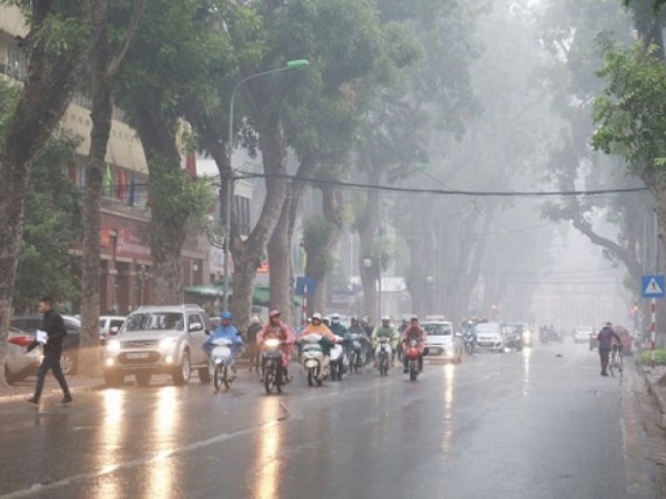 Tin thời tiết hôm nay 18/3: Không khí lạnh về, Bắc Bộ mưa rào và nồm ẩm