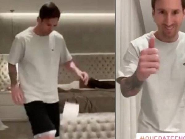 Messi thắng thử thách tâng giấy vệ sinh, 'đánh bại' Công Phượng