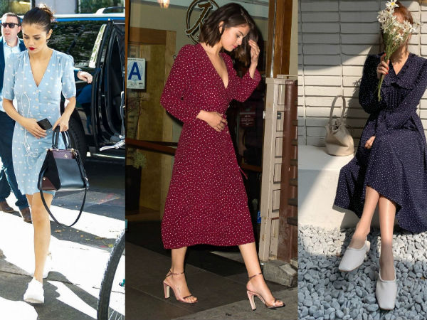 Lấy cảm hứng từ Selena Gomez, bạn sẽ nhận ra không sắm đồ chấm bi thì thiệt thòi cho phong cách quá!