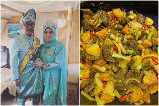 Vương hậu Malaysia đích thân nấu ăn cho y bác sĩ chống Covid-19
