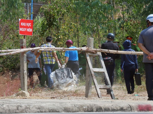 Phát hiện thi thể trong vali quấn chặt bằng băng keo ở Khánh Hòa