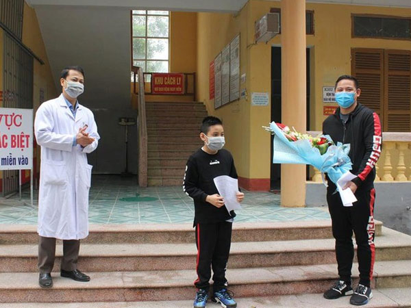 Bé trai 11 tuổi nhiễm Covid-19 ở Hải Dương khỏi bệnh