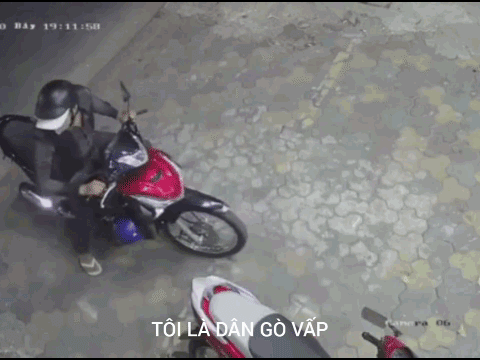 Video: Bẻ khóa thành công, tên trộm vẫn phải cuống cuồng vứt xe bỏ chạy