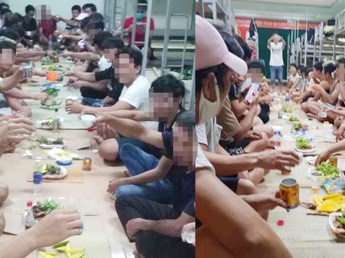 Quảng Bình: 30 người tổ chức ăn nhậu trong khu... cách ly