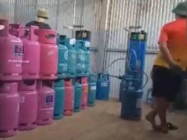 Hưng Yên: Liên tiếp phát hiện nhiều cơ sở có dấu hiệu sang chiết gas trái phép
