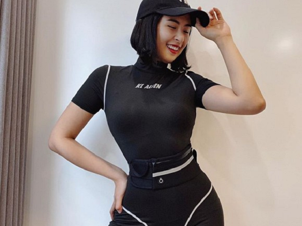 Hiếm hoi diện đồ bó sát khoe đường cong, Hoa hậu Ngọc Hân đã vô tình làm mất đi điều này