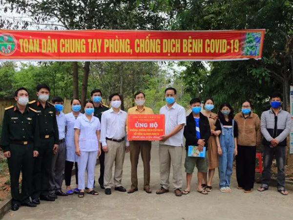 Công dân cách ly góp hơn 16 triệu đồng ủng hộ phòng dịch COVID-19