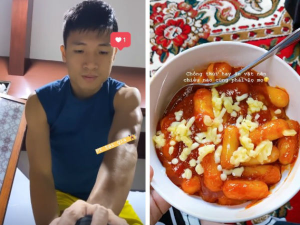 Chăm chồng khéo như các nàng WAGs Việt: Văn Đức lên cân thấy rõ, Bùi Tiến Dũng 'số hưởng' ngày nào cũng có bữa phụ chất lượng