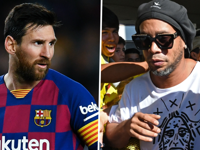 Messi phủ nhận dùng tiền 'cứu' Ronaldinho khỏi nhà tù