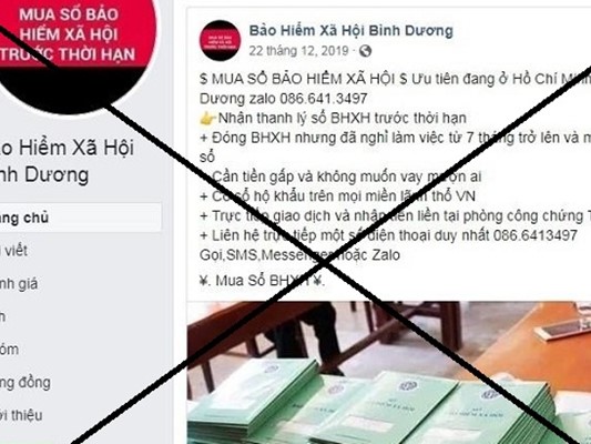 Xử lý nghiêm hành vi mua gom sổ bảo hiểm xã hội
