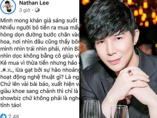 Nathan Lee phát ngôn gây sốc: 'Nhiều Hoa hậu chẳng bằng giúp việc nhà tôi'