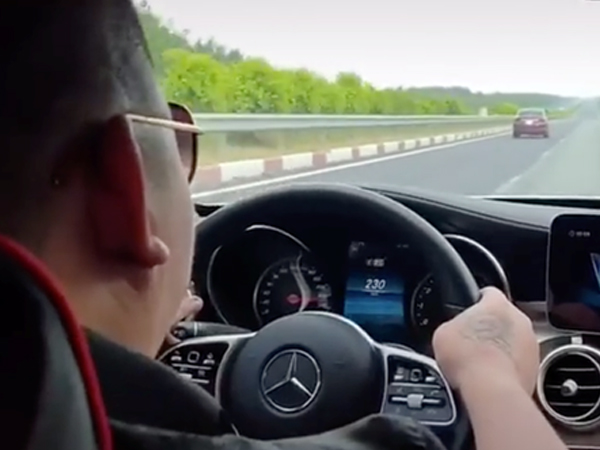 Người đàn ông 'khoe' chạy ô tô với tốc độ 234km/h trên cao tốc khai gì với công an?