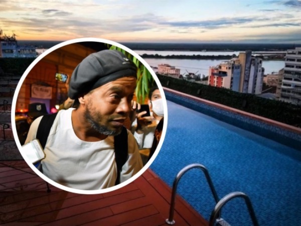 Ronaldinho sống xa hoa sau khi được tại ngoại
