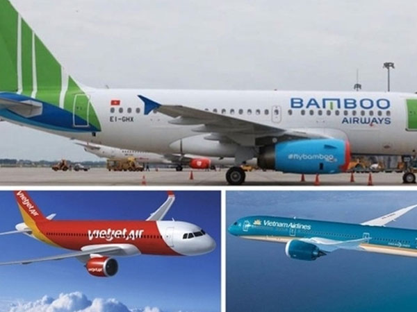 Vietnam Airlines, Vietjet Air, Bamboo Airways chưa được phép bay nội địa trở lại