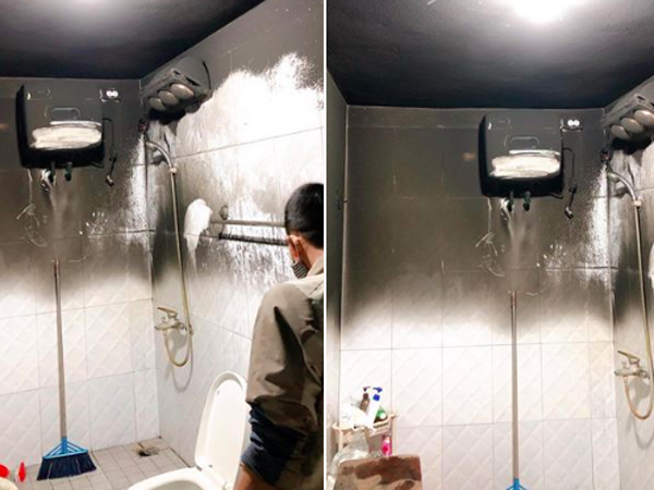 Suýt cháy nhà vì giặt quần áo, cô gái đăng ảnh hiện trường vụ việc khiến dân tình được một phen sợ hãi