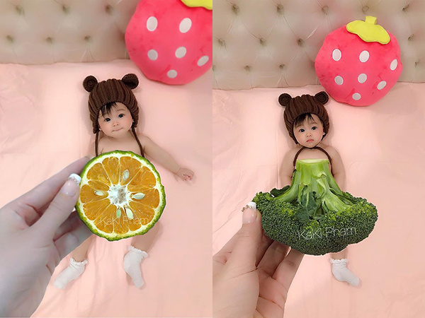 1001 thiết kế trang phục từ rau củ quả siêu đáng yêu dành cho bé từ bà mẹ thích nấu ăn!