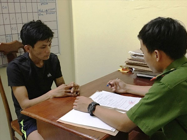 Kẻ tát nữ cán bộ ở chốt kiểm dịch ra đầu thú