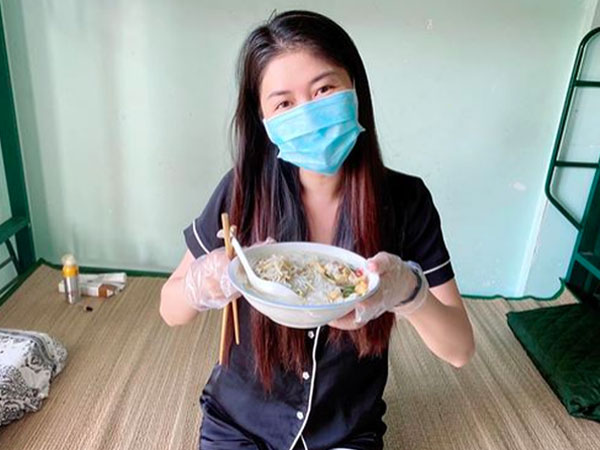 Bà xã Đăng Khôi chia sẻ về ngày đầu tiên tại khu cách ly: Phòng ốc sạch sẽ, đồ ăn chu đáo, sẽ làm Vlog lưu kỷ niệm