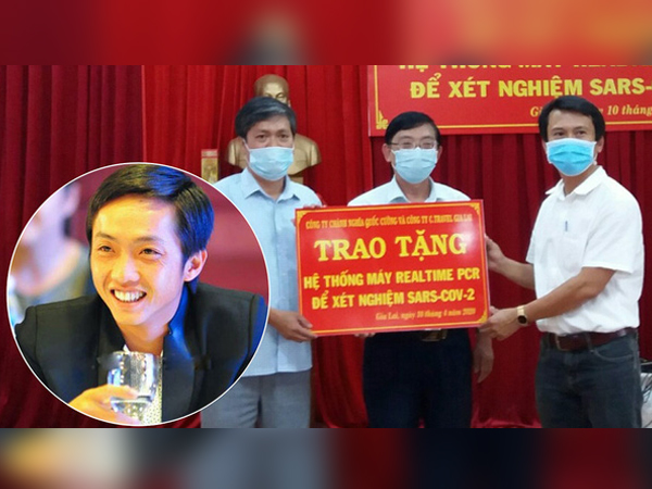 Cường Đô La mua máy xét nghiệm Covid-19 với giá 2 tỷ đồng để tặng ngành y tế Gia Lai