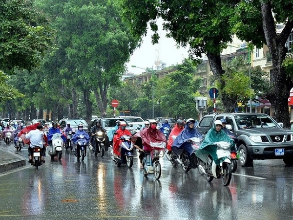 Dự báo thời tiết ngày 26/4: Hà Nội có mưa rào và dông