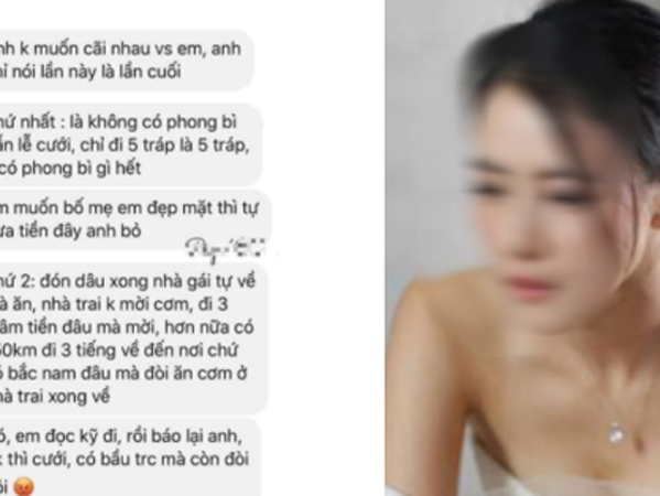 Cưới đến sát nút mà chú rể vẫn kì kèo từng tráp ăn hỏi, câu chốt càng khiến dân mạng 'tăng xông'