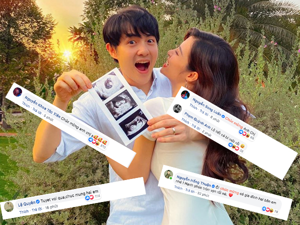 Đông Nhi - Ông Cao Thắng gây 'bão' MXH: Báo tin vui chưa đầy 10 phút đã được gần 100.000 lượt like, cả showbiz rần rần vào chúc mừng