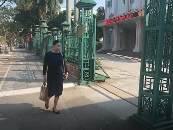 Nạn nhân bị Đường 'Nhuệ' hành hung tới làm việc với điều tra viên Cơ quan điều tra VKSND Tối cao
