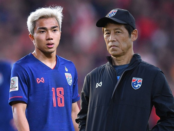 Đội hình tuyển Thái Lan dự AFF Cup 2020 sẽ phụ thuộc vào HLV Nishino