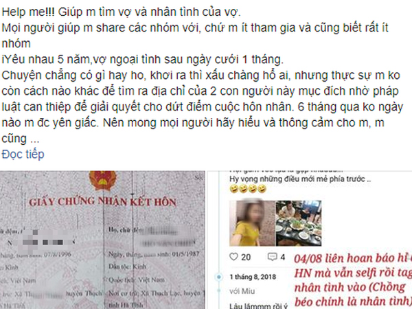Vụ chồng 'xúc tép nuôi cò' 5 năm, vợ ôm bụng bầu bỏ theo tình nhân: Anh chồng nhận về hơn 600 tin nhắn an ủi và cung cấp địa chỉ vợ với nhân tình
