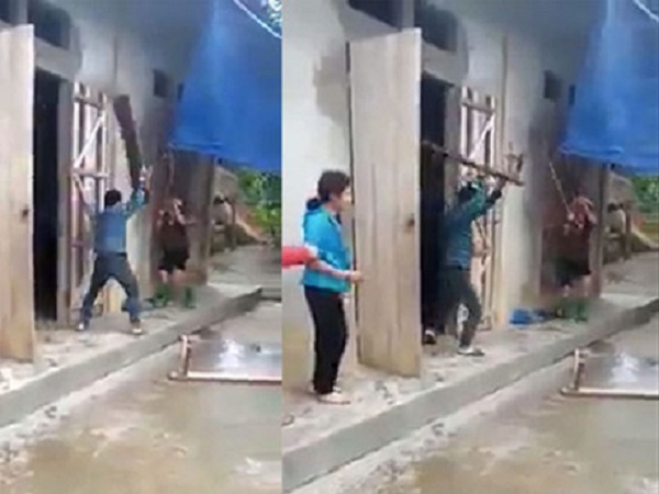 Người con cầm ghế đánh mẹ già, người đứng quay clip đối diện những khung hình phạt nào?