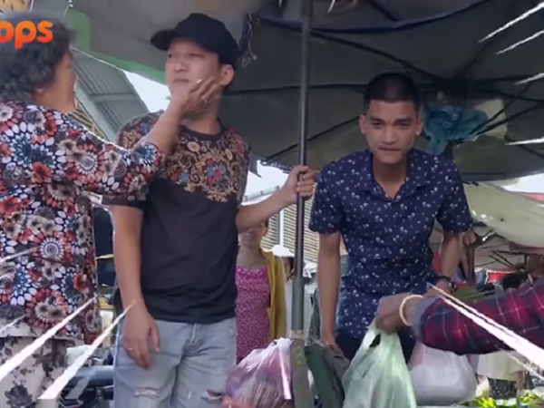 Trường Giang, Quang Thắng khốn khổ khi đi chợ: Bị chặt chém, tụt quần, kéo áo, không thể đi nổi