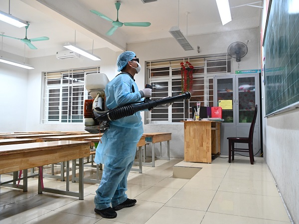 Sáng nay 4/5, học sinh tại 63 tỉnh thành trở lại trường sau kì nghỉ dài chưa từng có