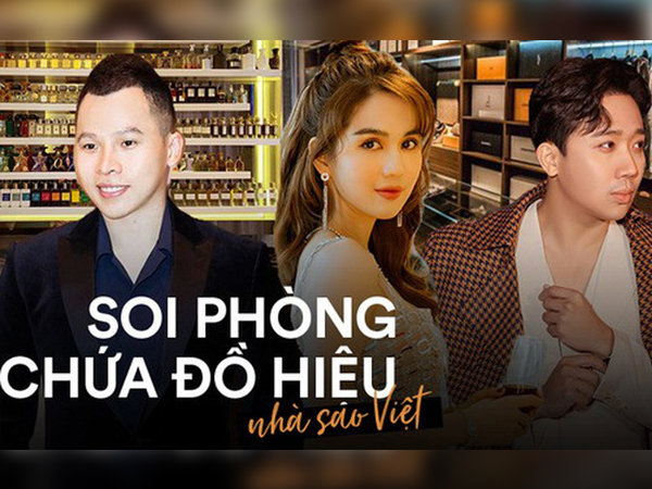 Soi phòng chứa đồ hiệu hoành tráng của sao Việt: Toàn sang trọng chẳng khác showroom đồ khủng, giá trị đến cả tỷ đồng