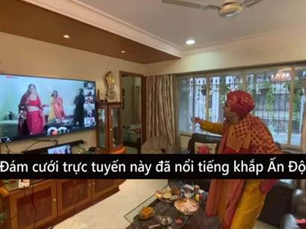 Đám cưới online nghìn người theo dõi thời Covid-19