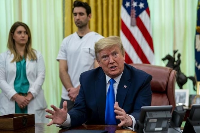 Tổng thống Mỹ Donald Trump cáo buộc WHO là 'con rối của Trung Quốc'