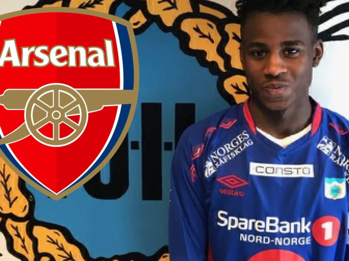 Arsenal sắp hoàn tất chiêu mộ tài năng ở giải hạng Ba Na Uy