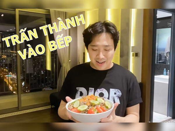 Trấn Thành xúc động tâm sự chuyện lần đầu tiên nấu ăn gửi bố mẹ, nhiều fan hâm mộ thấy đồng cảm