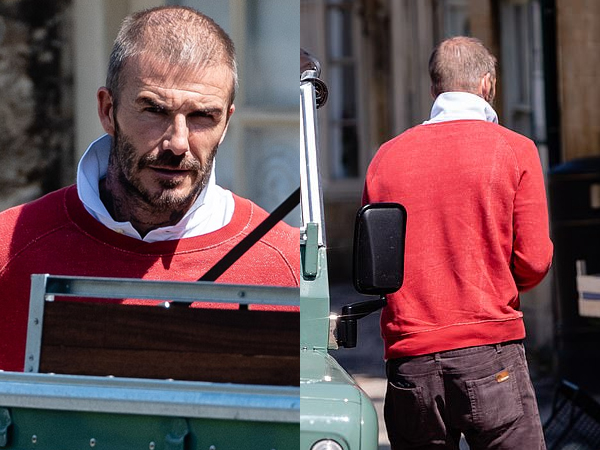 Bất ngờ hình ảnh David Beckham bây giờ già nua, tóc thưa thớt đến thế này