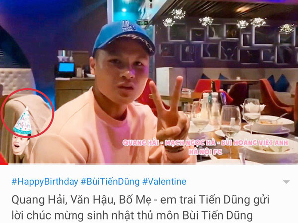 Vừa công khai hẹn hò, Quang Hải đã bị soi ra bằng chứng đưa Huỳnh Anh ra mắt bạn bè chỉ 4 ngày sau khi bị bắt gặp đi ăn với Nhật Lê