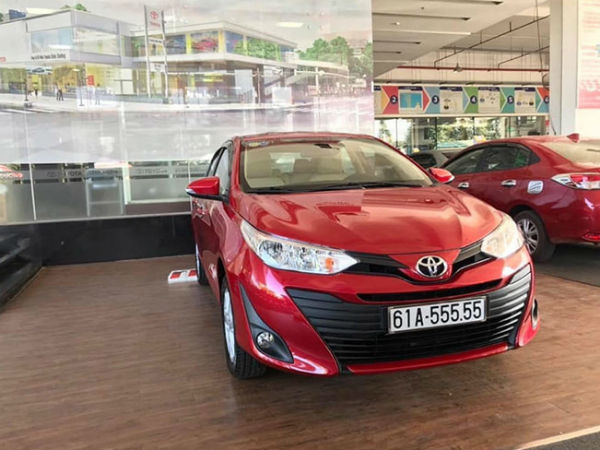 Loạt xe Toyota Vios biển số ngũ quý từng gây sốt