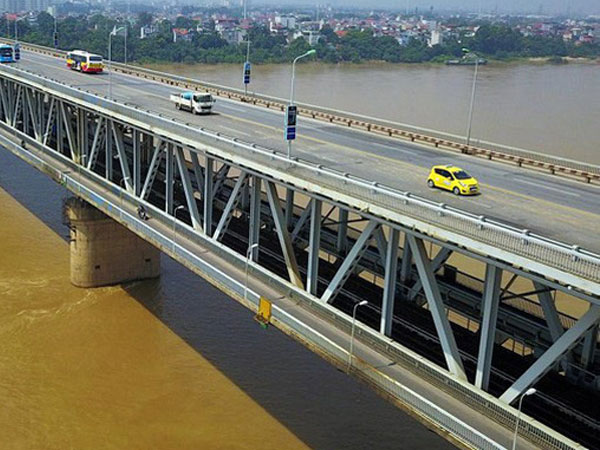 Cầu Thăng Long sẽ có cân tự động, phạt nguội xe quá tải