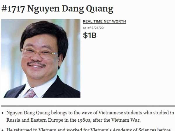 Đại gia Hoà Phát, Massan 'đút túi' bao nhiêu...lại thành tỷ phú Forbes?