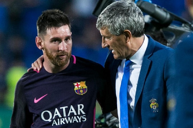 Nội bộ Barca lại có biến: HLV Quique Setien lên tiếng phản bác Messi
