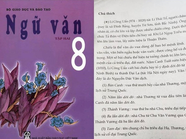 Bộ GD-ĐT yêu cầu giải trình lỗi sai chính tả trong sách Ngữ văn lớp 8