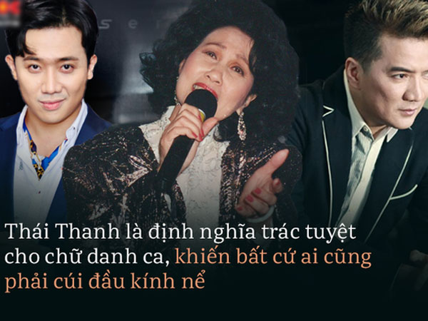 Thái Thanh: Đẳng cấp danh ca khiến Mr Đàm nể phục, Trấn Thành 'đời đời kiếp kiếp dõi theo'
