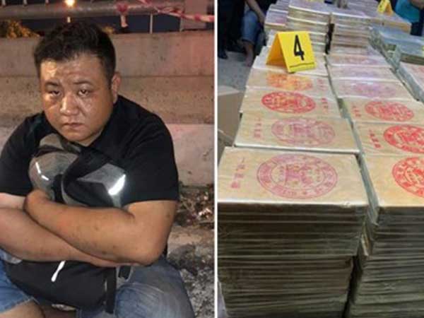 Truy tố người Đài Loan vận chuyển 895 bánh heroin