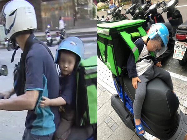 Người cha đơn thân đem theo con nhỏ mưu sinh khắp nơi để kiếm sống