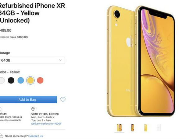 Apple bắt đầu mở bán iPhone XR tân trang, đã rẻ nay còn rẻ hơn