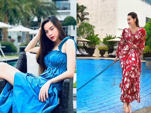 Nhan sắc rạng rỡ của Hồ Ngọc Hà khi mang thai đôi ở tuổi 36
